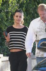 MILA KUNIS Out and About in Los Angeles 11/09/2015