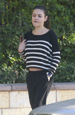 MILA KUNIS Out and About in Los Angeles 11/09/2015