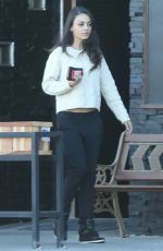 MILA KUNIS Out for Lunch at Cocina Condesa in Studio City 11/12/2015