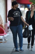MILEY CYRUS Out Shopping in Los Angeles 10/30/2015