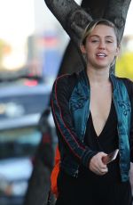 MILEY CYRUS Out Shopping in Los Angeles 10/30/2015