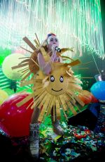 MILEY CYRUS Performs at The Milky, Milky, Milk Tour in Chicago 11/19/2015