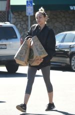 MILEY CYRUS Shopping at Whole Foods market in Los Angeles 11/05/2015