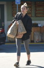 MILEY CYRUS Shopping at Whole Foods market in Los Angeles 11/05/2015