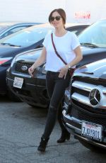 MINKA KELLY Out and About in West Hollywood 11/19/2015