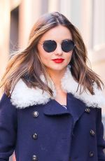 MIRANDA KERR Out and About in New York 11/17/2015
