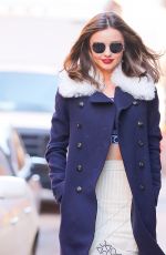 MIRANDA KERR Out and About in New York 11/17/2015