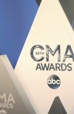 MIRANDA LAMBERT at 49th Annual CMA Awards in Nashville 11/04/2015