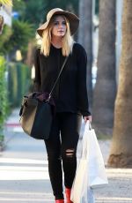 MISCHA BARTON Out and About in West Hollywood 11/23/2015
