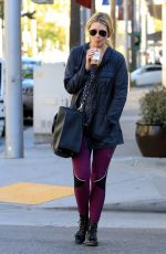 MISCHA BARTON Out for Luch in Beverly Hills 11/20/2015