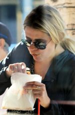 MISCHA BARTON Out for Luch in Beverly Hills 11/20/2015