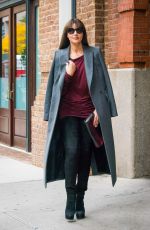 MONICA BELLUCCI Out and About in New York 11/05/2015