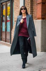 MONICA BELLUCCI Out and About in New York 11/05/2015