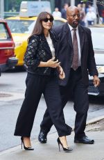 MONICA BELLUCI Arrives at Her Hotel in New York 11/05/2015