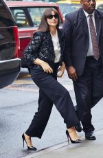 MONICA BELLUCI Arrives at Her Hotel in New York 11/05/2015