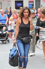 MYLEENE KLASS Out in London 11/08/2015