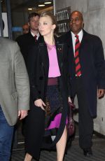 NATALIE DORMER Leaves BBC Radio 1 Studios in London 11/06/2015