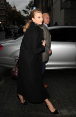 NATALIE DORMER Leaves BBC Radio 1 Studios in London 11/06/2015