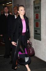 NATALIE DORMER Leaves BBC Radio 1 Studios in London 11/06/2015