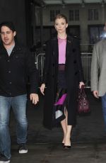 NATALIE DORMER Leaves BBC Radio 1 Studios in London 11/06/2015