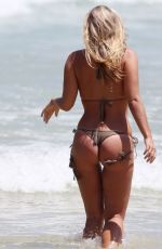NATASHA OAKLEY in Bikini at a Beach in Sydney 11/23/2015