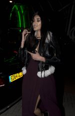NEELAM GILL Arrives at Claridges for Release of New Christmas Tree by Christopher Baily from Burberry 11/18/2015