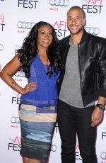 NICHELLE HINES at AFI Fest 2015 Centerpiece Gala: Concussion Premiere in Hollywood 11/10/2015