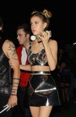NICOLA PELTZ at Just Jared Halloween Party in Hollywood 10/31/2015
