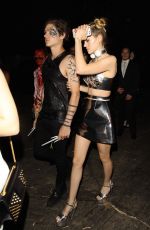 NICOLA PELTZ at Just Jared Halloween Party in Hollywood 10/31/2015