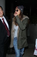 NICOLE SCHERZINEGER Arrives at Los Angeles International Airport 11/25/2015