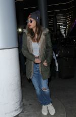 NICOLE SCHERZINEGER Arrives at Los Angeles International Airport 11/25/2015