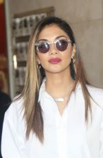 NICOLE SCHERZINGER at BBC Radio 1 Studio in London 11/12/2015