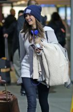 NINA DOBREV Arrives at Vancouver International Airport 11/17/2015