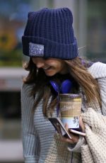 NINA DOBREV Arrives at Vancouver International Airport 11/17/2015