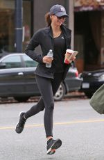 NINA DOBREV Leaves Yoga Class in Vancouver 11/03/2015