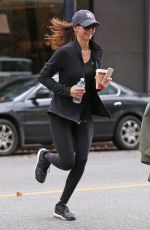 NINA DOBREV Leaves Yoga Class in Vancouver 11/03/2015