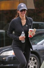 NINA DOBREV Leaves Yoga Class in Vancouver 11/03/2015