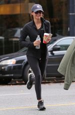 NINA DOBREV Leaves Yoga Class in Vancouver 11/03/2015