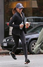 NINA DOBREV Leaves Yoga Class in Vancouver 11/03/2015