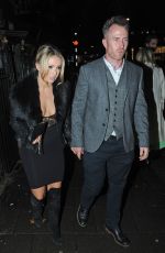 OLA JORDAN Leaves Annabells Nightclub 11/18/2015