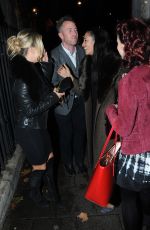 OLA JORDAN Leaves Annabells Nightclub 11/18/2015