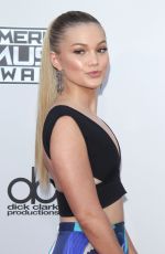 OLIVIA HOLT at 2015 American Music Awards in Los Angeles 11/22/2015
