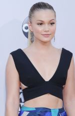 OLIVIA HOLT at 2015 American Music Awards in Los Angeles 11/22/2015