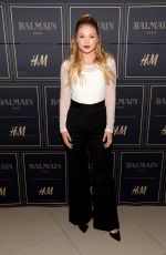 OLIVIA HOLT at Balmain x H&M Los Angeles VIP Pre-launch in West Hollywood 11/04/2015
