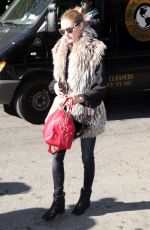 OLIVIA PALERMO Out and About in New York 11/16/2015
