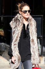OLIVIA PALERMO Out and About in New York 11/16/2015