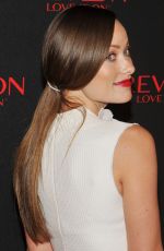 OLIVIA WILDE at Revlon Love Is On Million Dollar Challenge in New York 11/18/2015