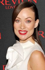 OLIVIA WILDE at Revlon Love Is On Million Dollar Challenge in New York 11/18/2015