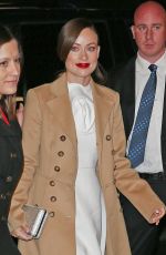 OLIVIA WILDE Leaves Rockefeller Center in New York 11/18/2015
