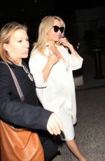 PAMELA ANDERSON at Los Angeles International Airport 11/17/2015